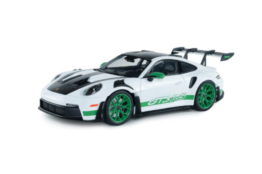 Solido Modellauto Porsche 911 GT3 RS Tribute to Carrera RS 2024 weiß grün, Maßstab 1:18