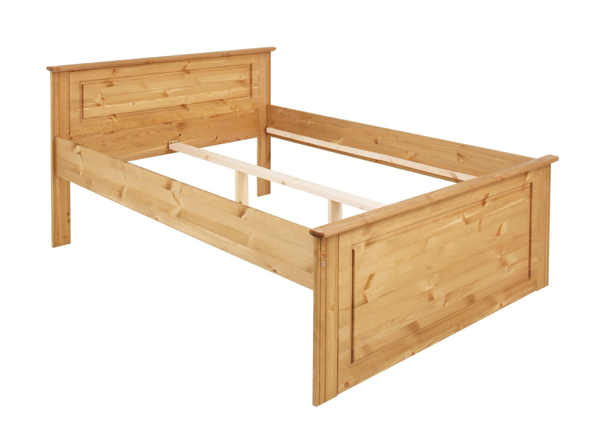OTTO home Massivholzbett Hugo, FSC® zertifiziert, Landhausstil, zeitlos und edel (auch als Super Sparset inklusive Schubkästen), Stauraumbett, extra belastbar,  – Bild 5 von 5