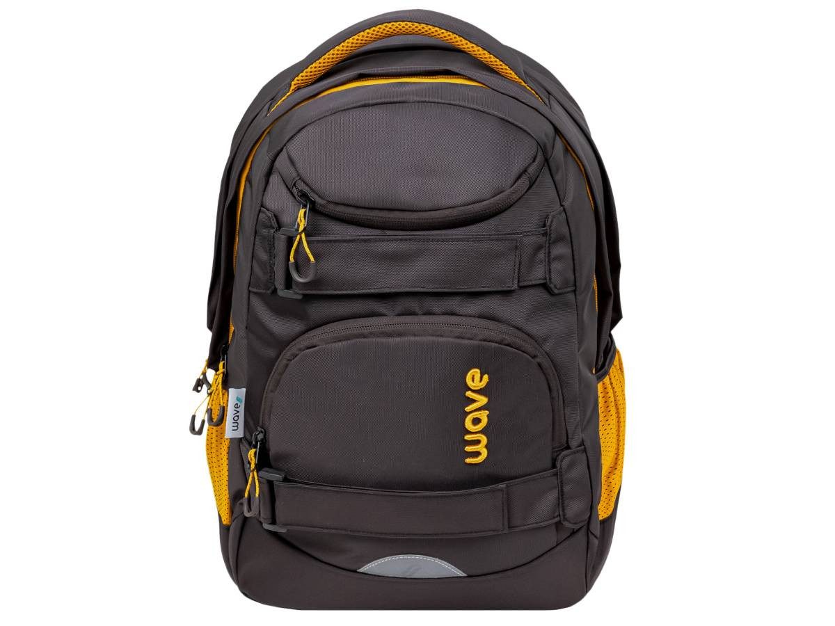 Wave Schulrucksack "Infinity Move" Rucksack Schule Set für Mädchen Jungen Teenager 2025, Schultasche, ab 5. Klasse, weiterführende Schule, mit Regenhülle