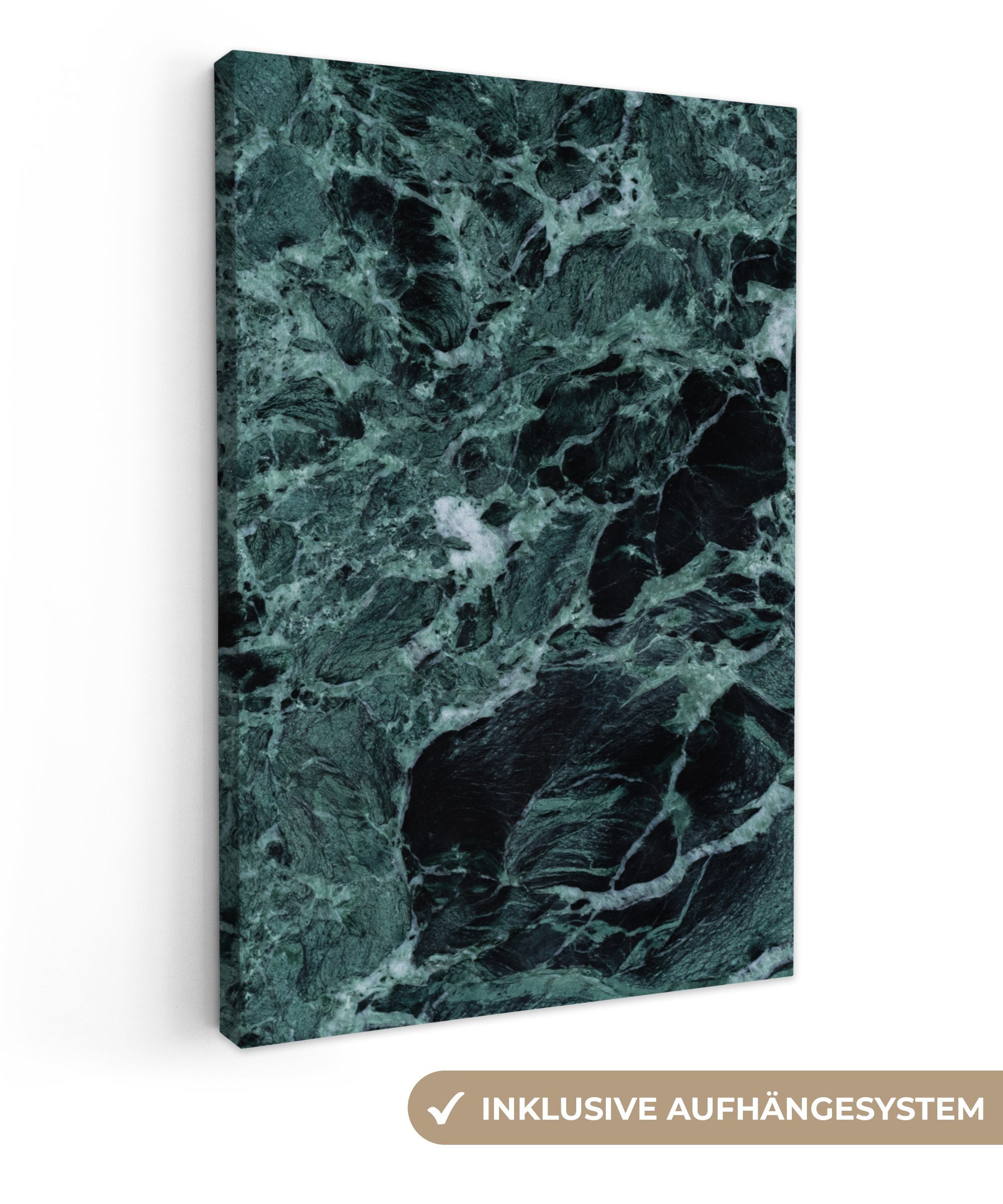 OneMillionCanvasses® Leinwandbild Marmor - Stein - günstig online kaufen