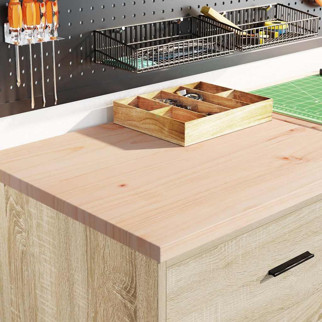 vidaXL Schrankmodule Garagen-Aufbewahrungsschrank Sonoma-Eiche Massivholz K günstig online kaufen