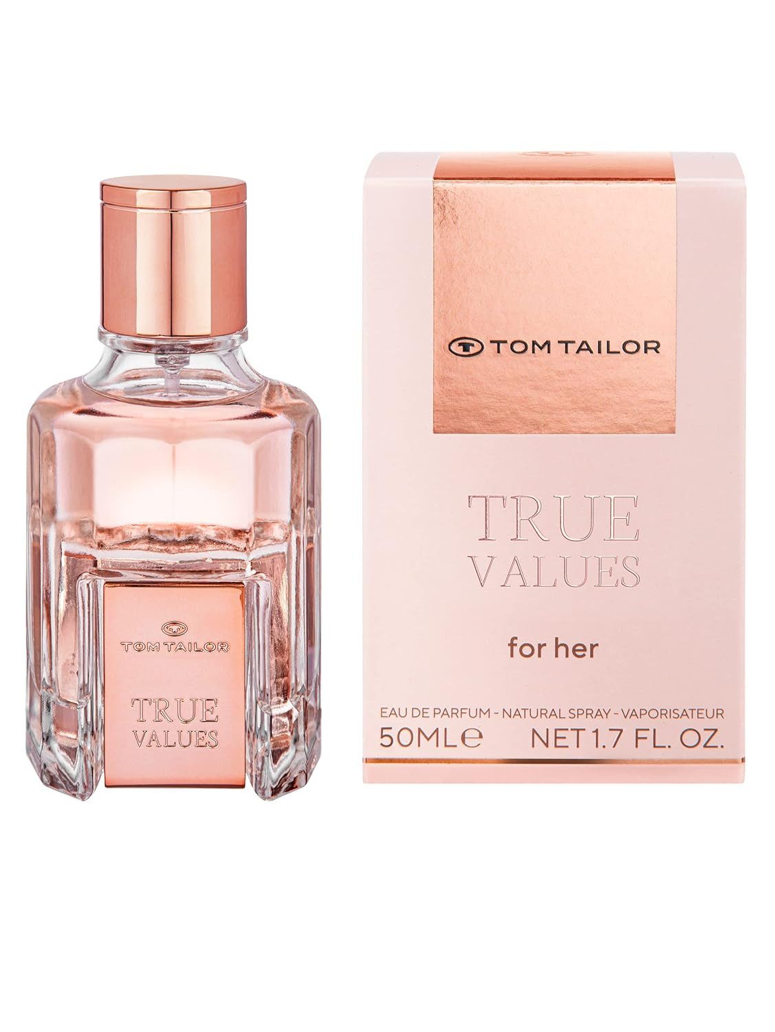 Eau de Parfum True Values for her EdP Parfum Frauen Natural Spray 50ml