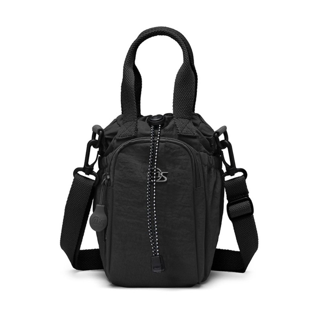 Blusmart Umhängetasche Lässige, minimalistische, leichte Schultertasche für Damen (Wasserdichtes Oxford-Gewebe, Umhängetasche mit Kordelzug), Für Wanderungen