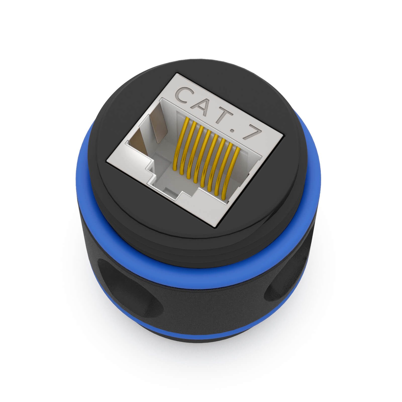 HB-DIGITAL Kabelverbinder-Sortiment Kabelverbinder CAT 7 Outdoor Netzwerk Steckverbinder RJ45 wasserdicht, für Außenbereich