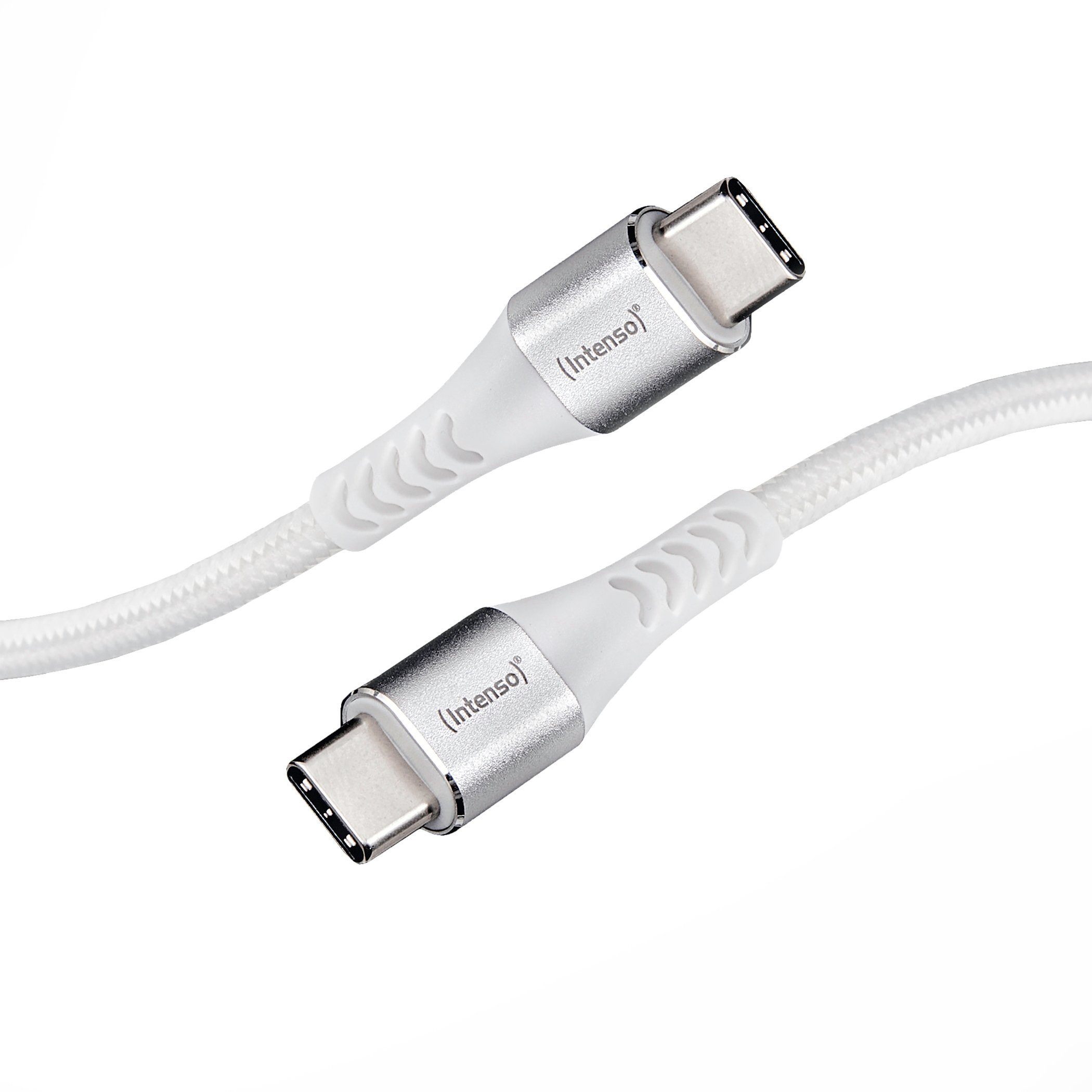 Intenso USB Kabel Typ 60W - Nylon TYP weiß max. 1,5m C C USB-Kabel C315C