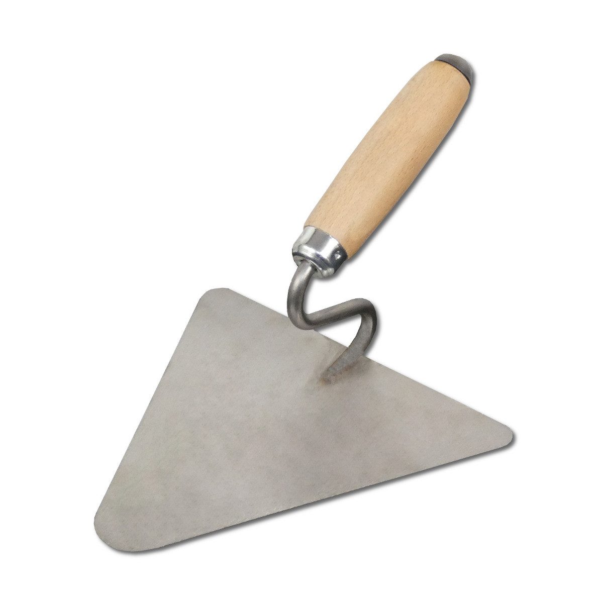 Maurerkelle Berliner Maurerkelle, Dreieckskelle Edelstahl u. Holzgriff, 200x190mm
