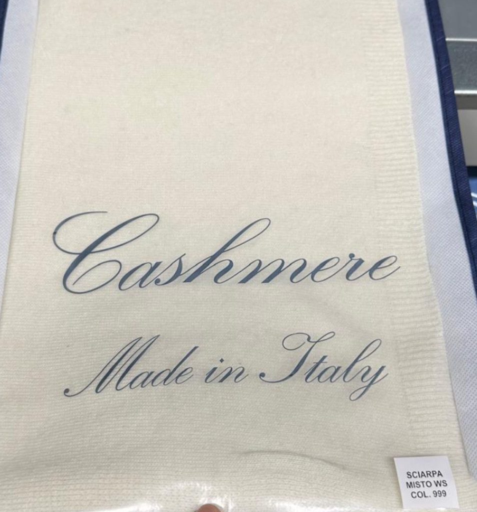 BZNA Wollschal BZNA Strickschal mit 10% Kashmir, kuschelig und warm Umhänge günstig online kaufen