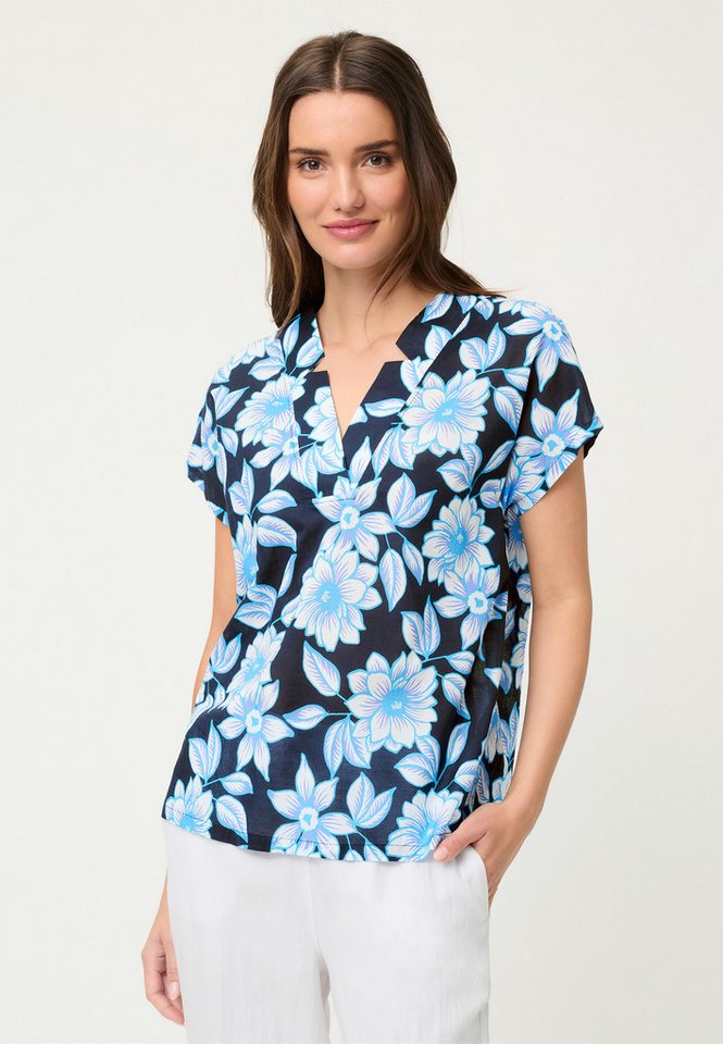 Olsen Hemdbluse mit Allover-Dessin