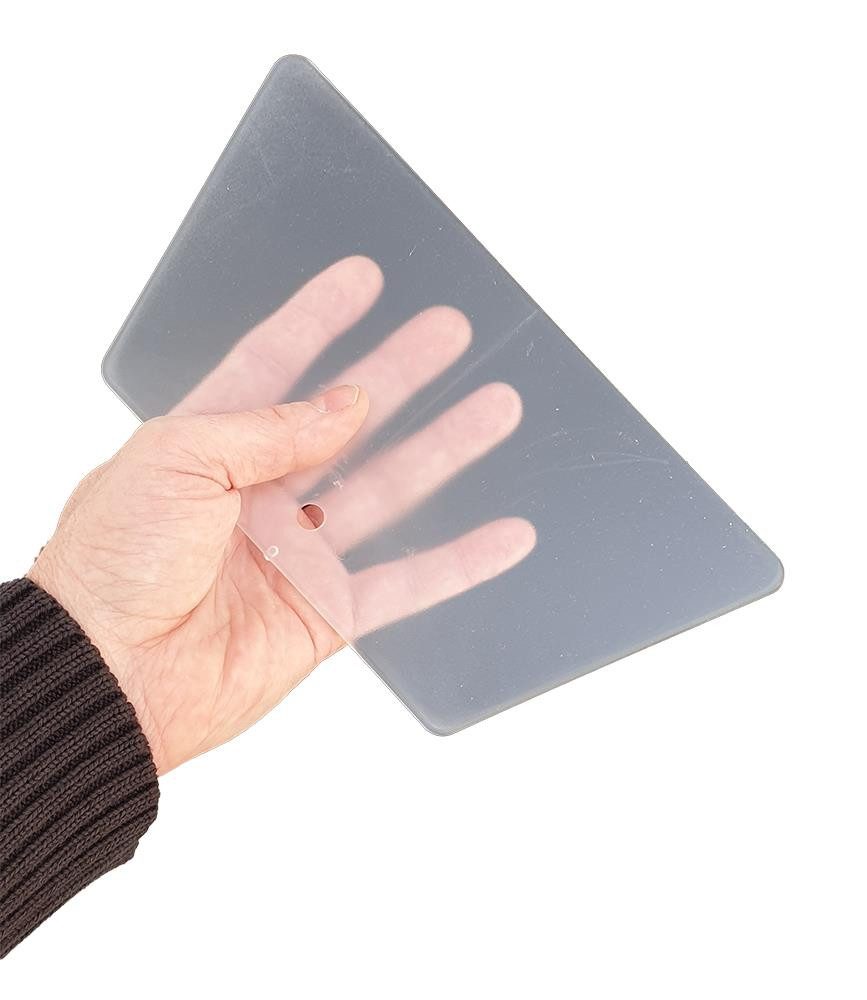 varivendo Tapetenspachtel Tapetenandrückspachtel transparent (Stück, 1-St., Tapetenandrückspachtel) Tapezierspachtel Tapeten-Andrückspachtel Tapetenandrückspachtel