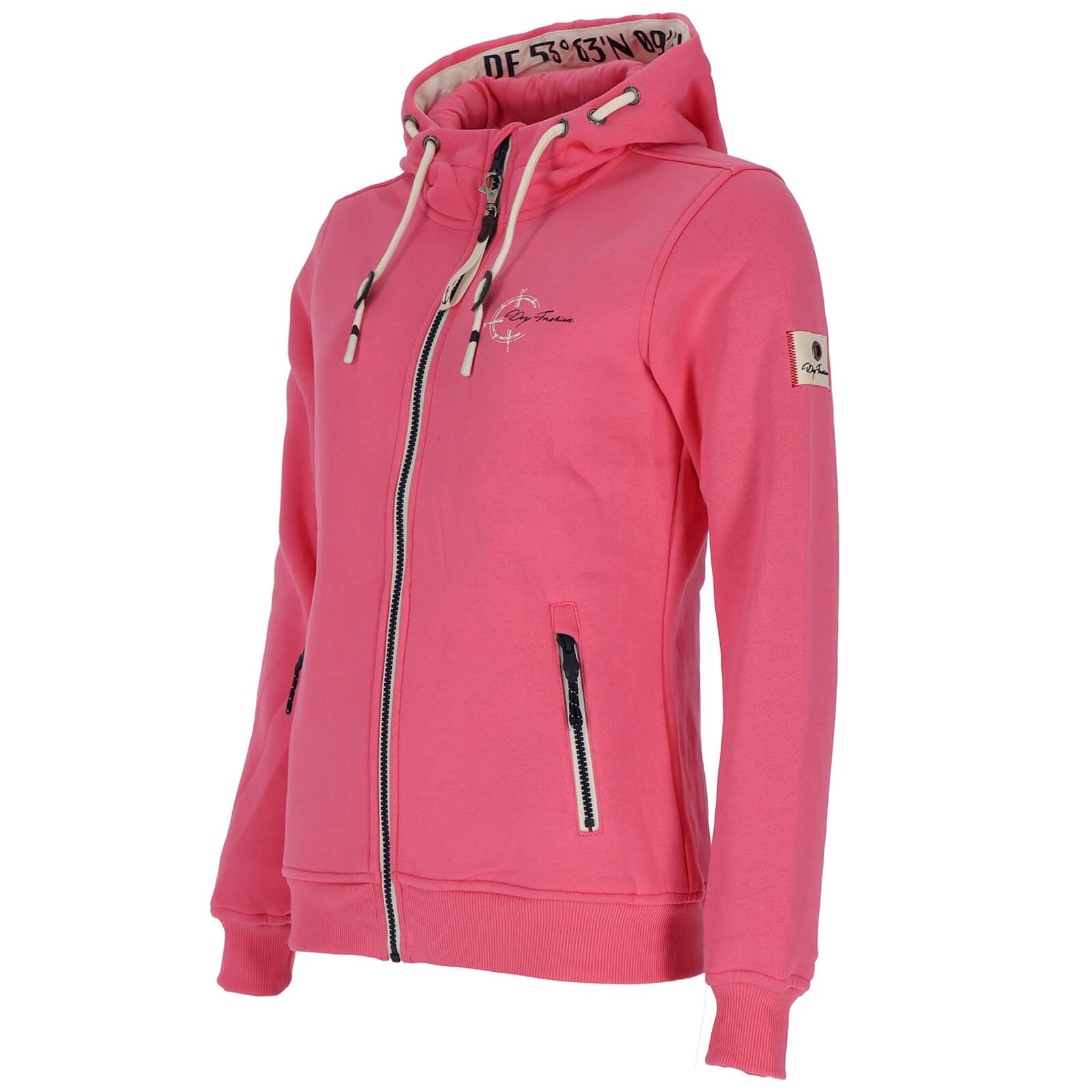 Dry Fashion Kapuzensweatjacke Damen Sweatjacke Juist günstig online kaufen