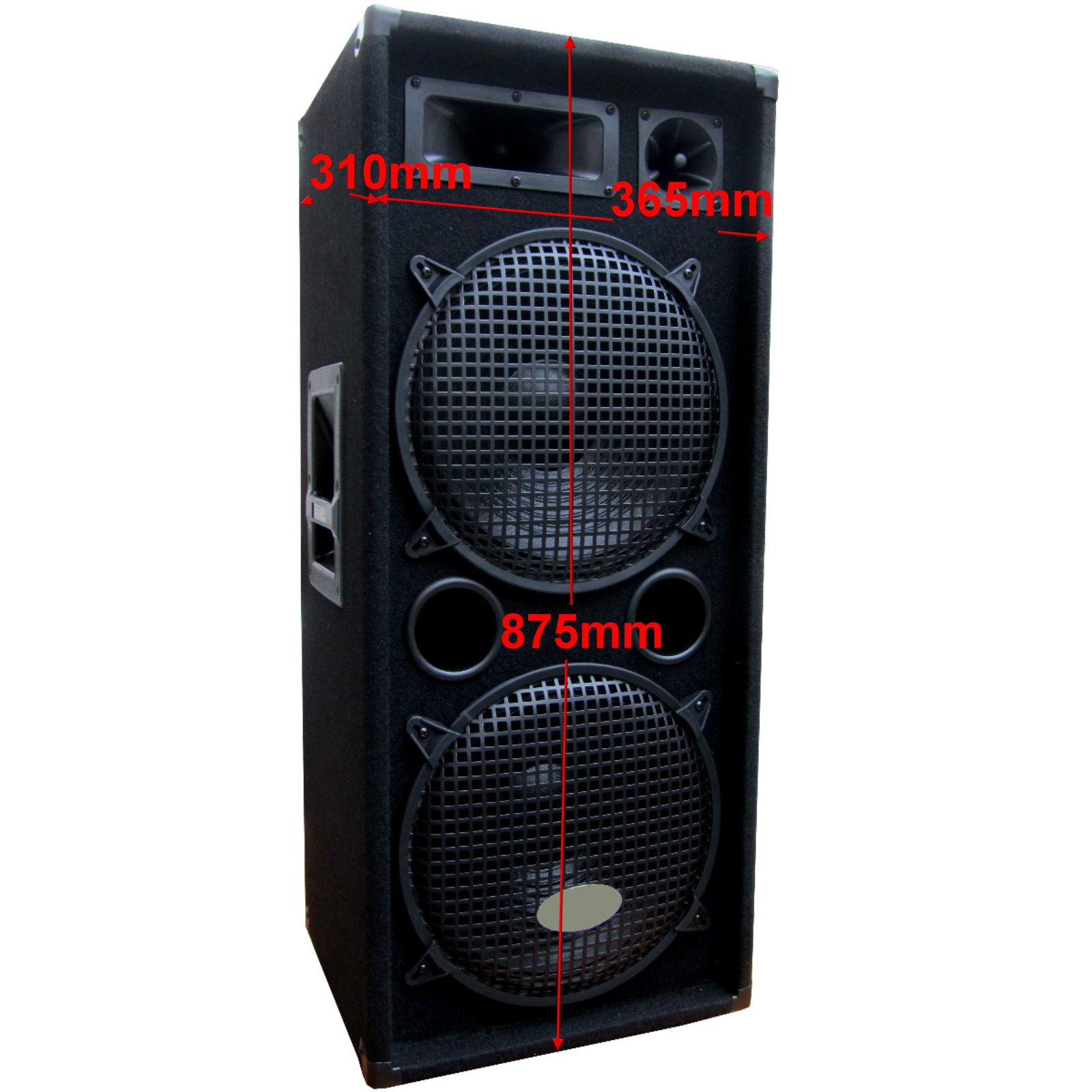 DSX PA Party DJ Disco Set Lautsprecher Mixer Bluetooth Verstärker Lichtset Party-Lautsprecher (1480.00 W) – Bild 3 von 5