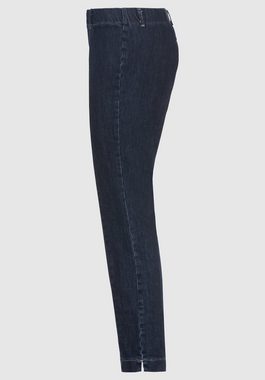 bianca Jeggings DENVER aus super elastischem blue Denim mit Komfort-Bund