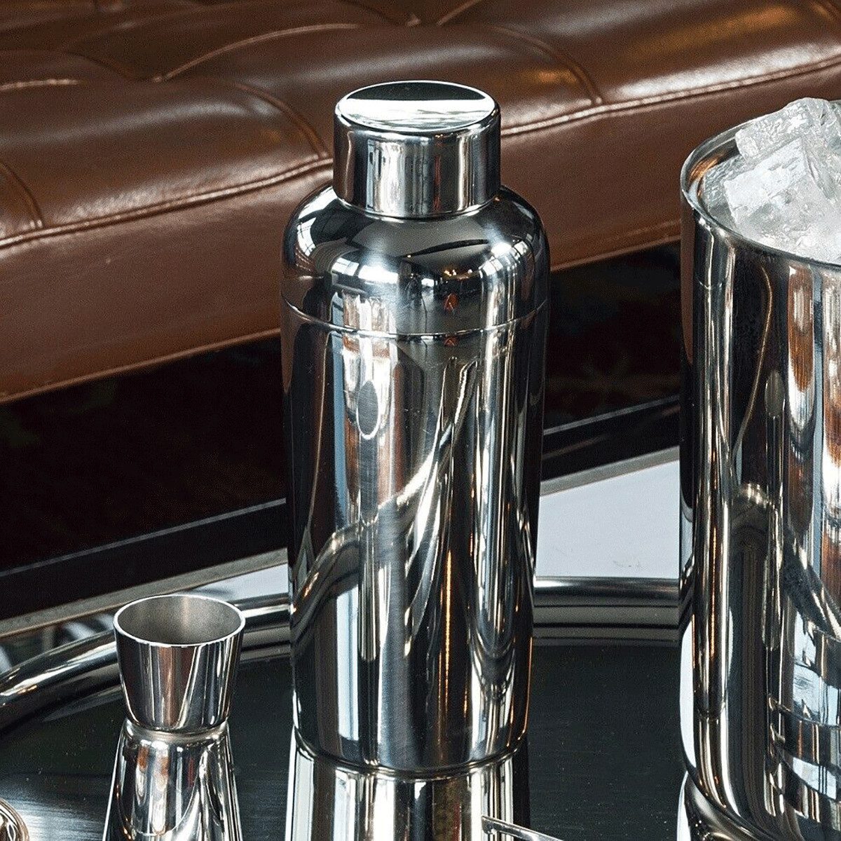 Cocktail Shaker Mepra SpA Edelstahl-Shaker Lt.0,5 Stile