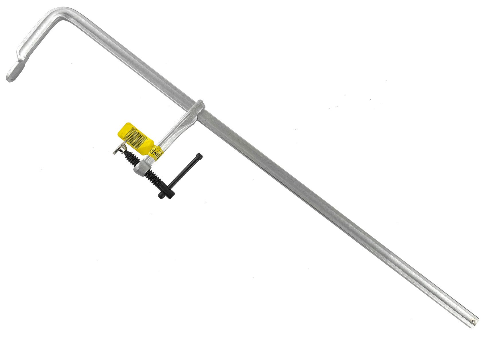 WELDINGER Schraubzwinge Schlosser-Schraubzwinge 120x800 mm Stahl geschmiedet Knebelgriff, (1 St), 120 x 800 mm, Knebelgriff für große Spannkräfte
