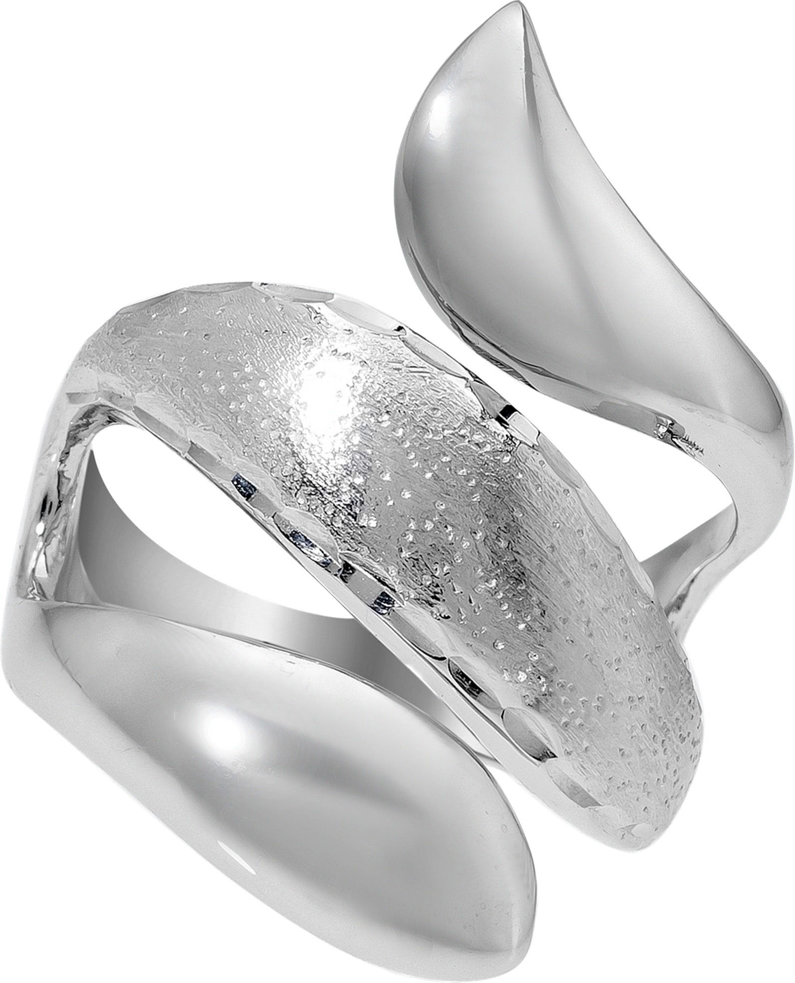 Balia Silberring Balia Ring für Damen diamantiert (Fingerring), Damen Ring Schlange, 52 (16,6), 925 Sterling Silber