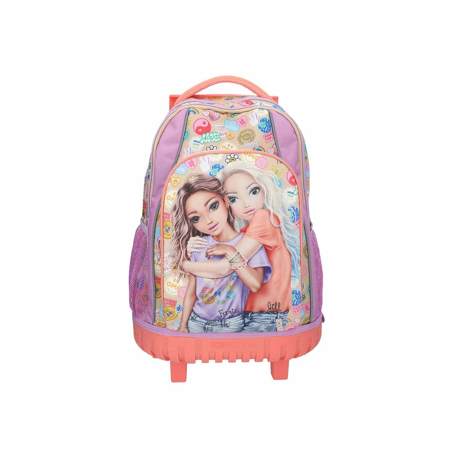 Depesche Kinderrucksack TOPModel Schulrucksack Trolley GIRL POWER (1 Rucksack, 1-tlg)