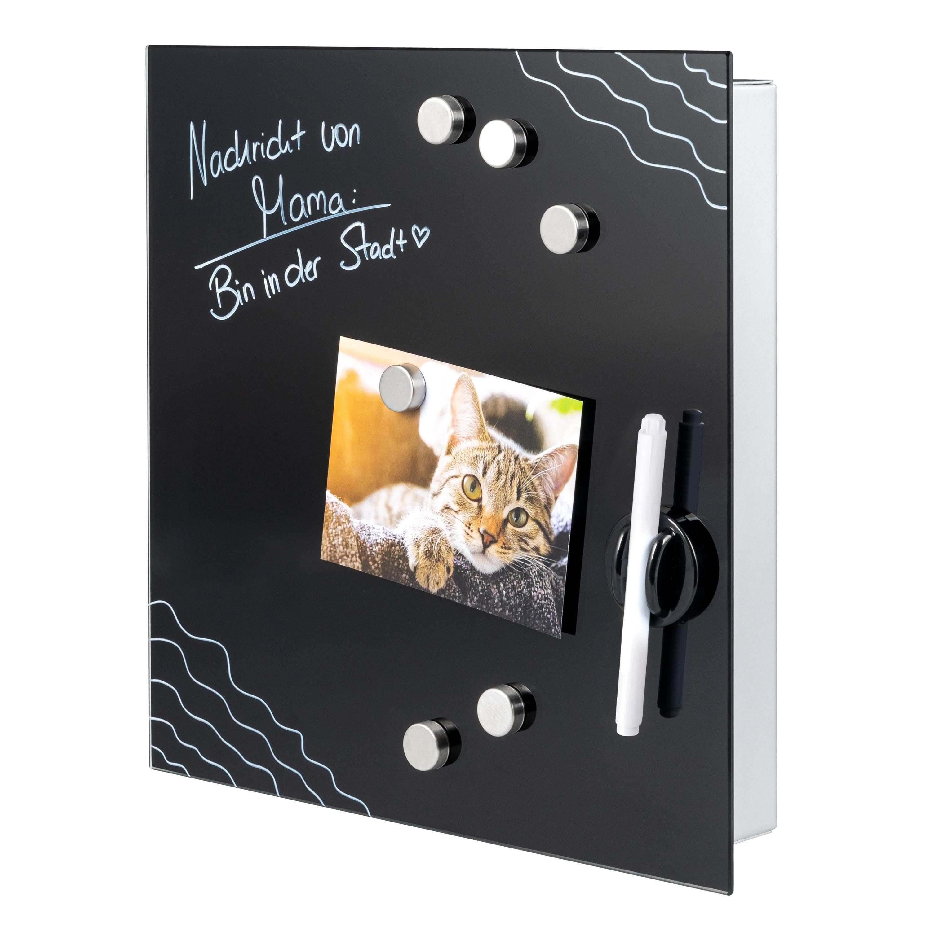 bremermann Schlüsselkasten XL schwarze Glasfront, 13 günstig online kaufen