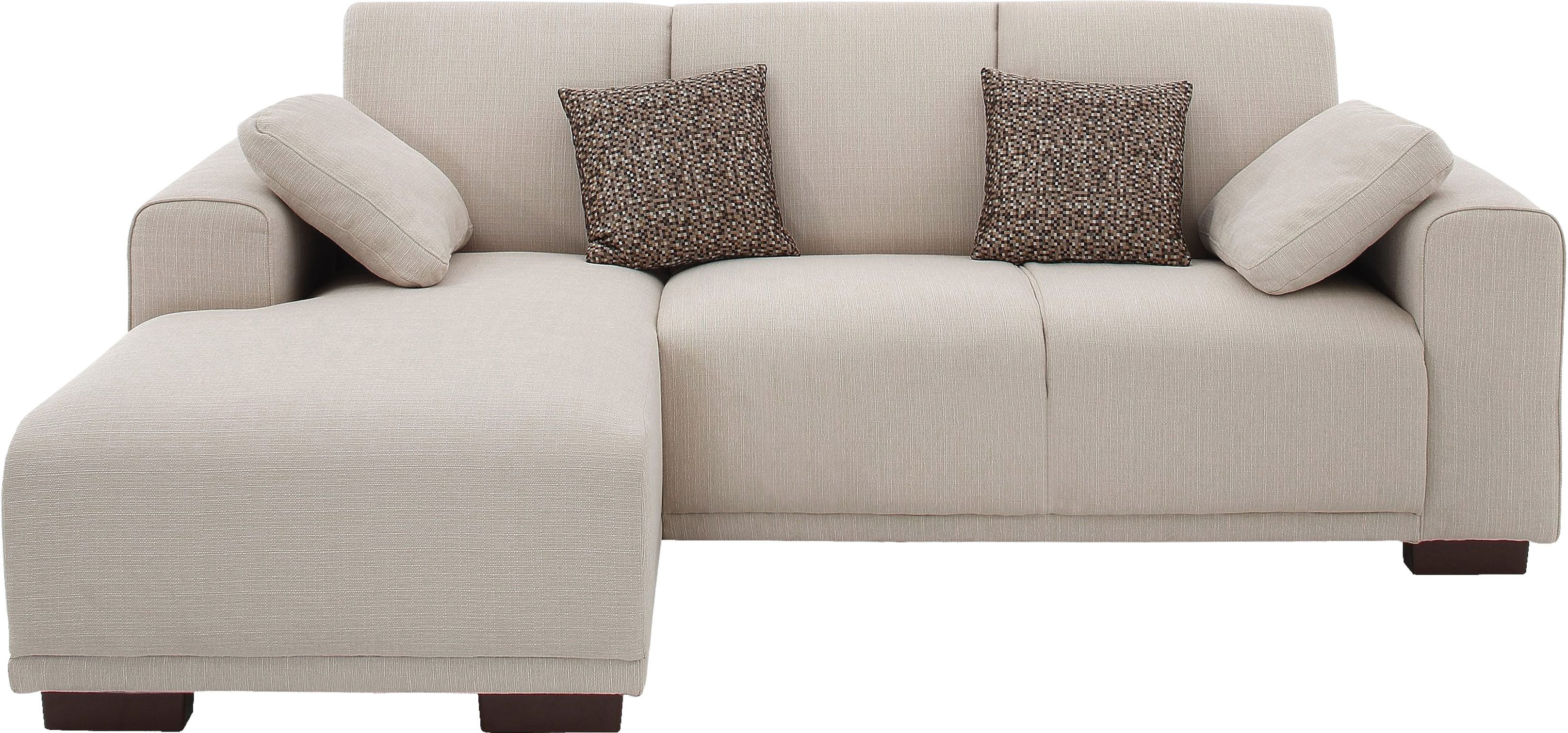 Home affaire Ecksofa "BORNHOLM L-Form mit Recamiere, Maße B/T/H: 234/162/85 günstig online kaufen