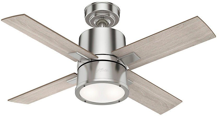 Hunter Deckenventilator Beck, 107 cm Gebürstetes Nickel