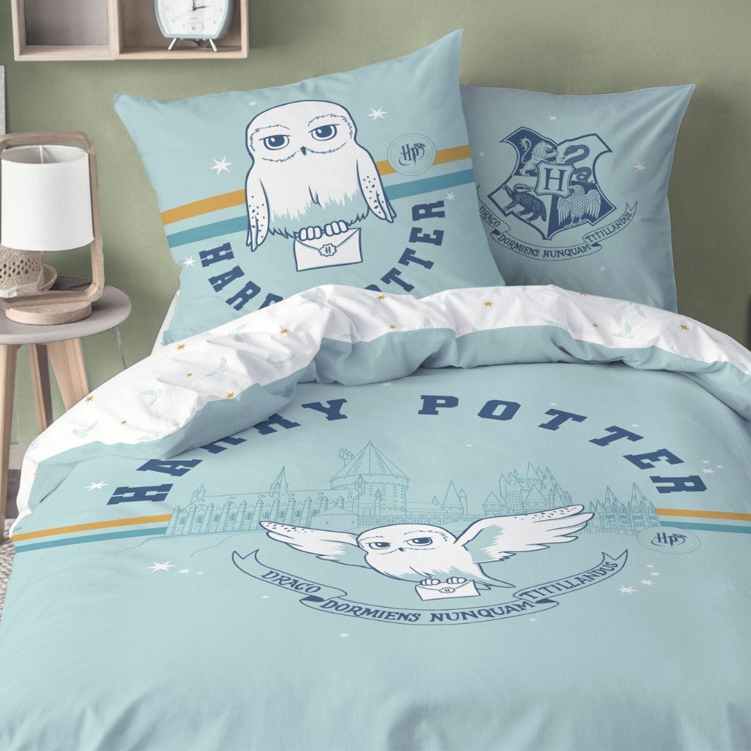 MTOnlinehandel Bettwäsche Harry Potter Schloss Eule günstig online kaufen