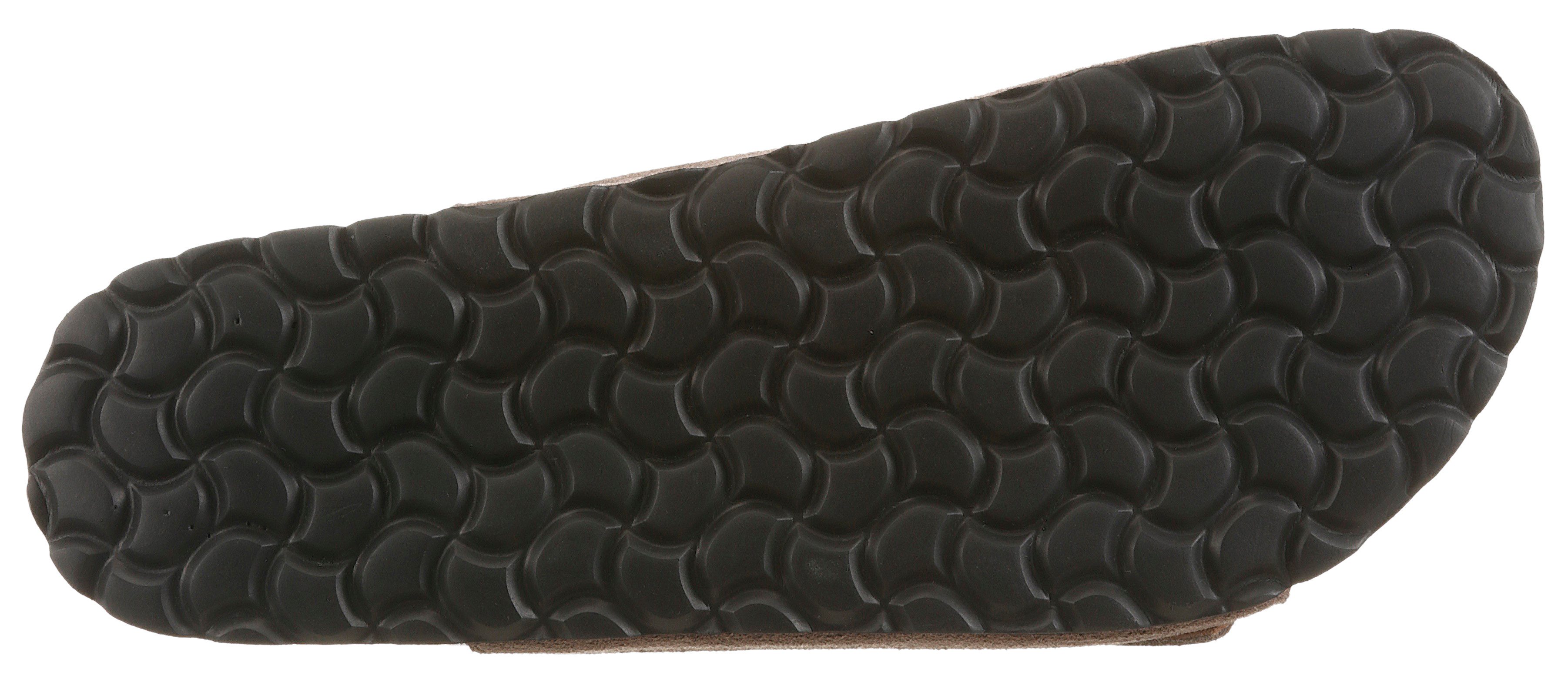 VERBENAS LUKE SERRAJE Pantolette Sommerschuh, Hausschuh, Strandschuh, Urlaubsschuh mit zwei Riemen