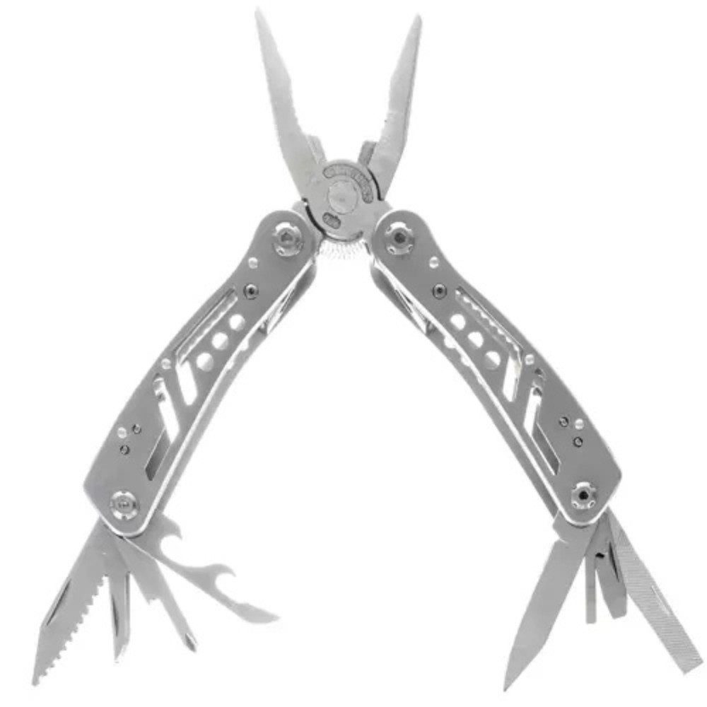 Trizand Multitool Multifunktionales Survival Set 13 in 1, (Spar-Set, 1 St., 11 Bits), beim Überleben, beim Angeln, Wandern, Camping, im Zelt