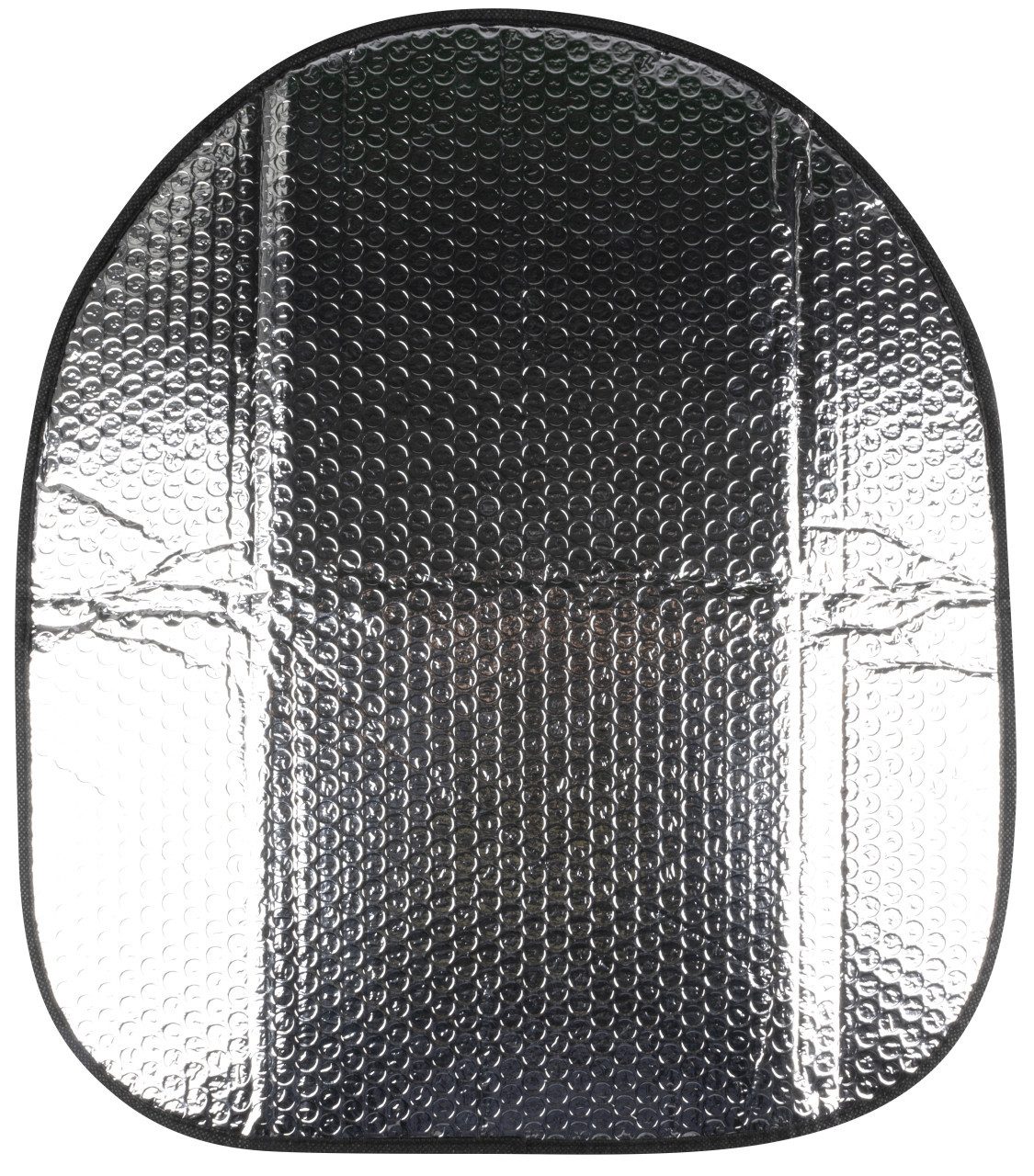 WALSER Steering Wheel Cover Walser Steering Wheel Protector Thermo Silver 50x44cm