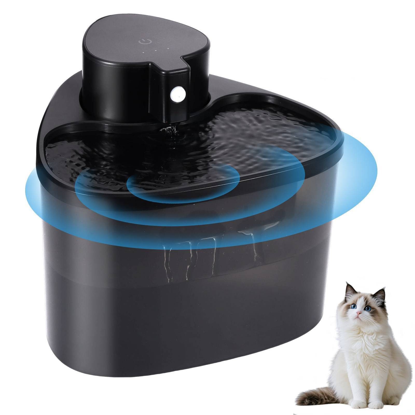 BlingBin Trinkbrunnen Katzenbrunnen mit Bewegungsmelder, 2L Trinkbrunnen fü günstig online kaufen