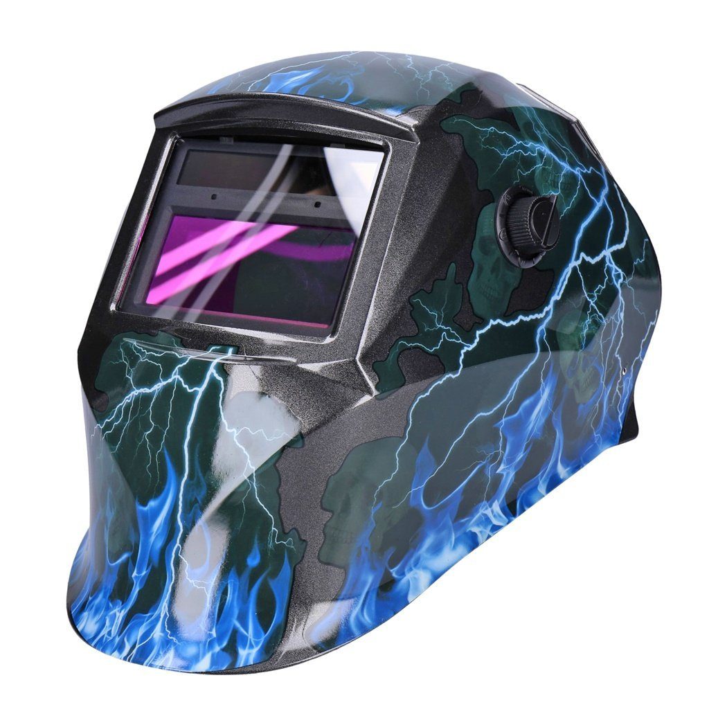 TP Schweißhelm Automatik Solar Schweißhelm Motiv: Lightning