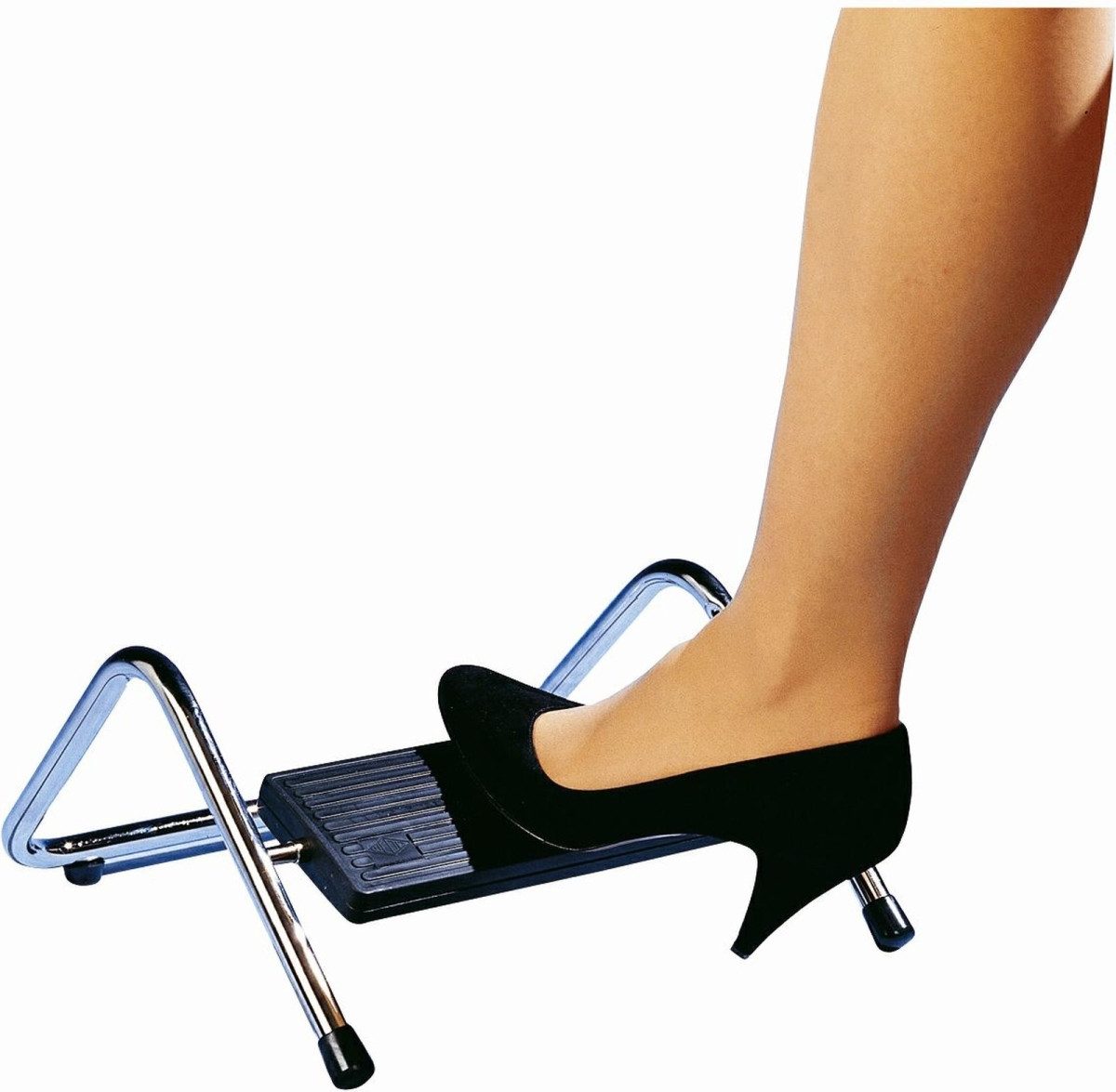 WEDO Fußstütze Fußstütze Trittboy chrom/schwarz