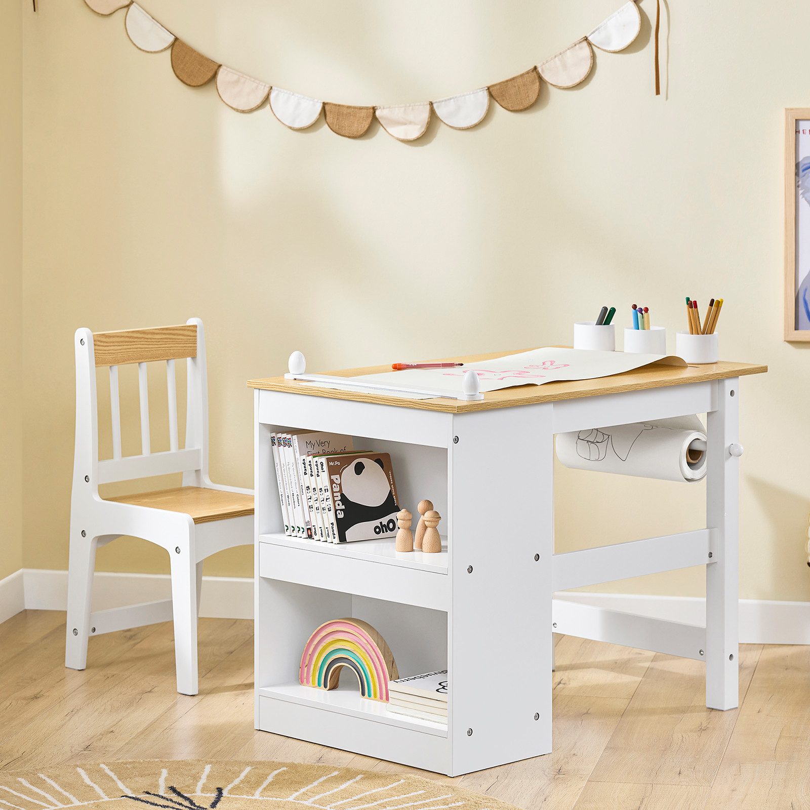 SoBuy Kindersitzgruppe KMB60, Spieltisch Kindermöbel Multifunktions Möbelse günstig online kaufen