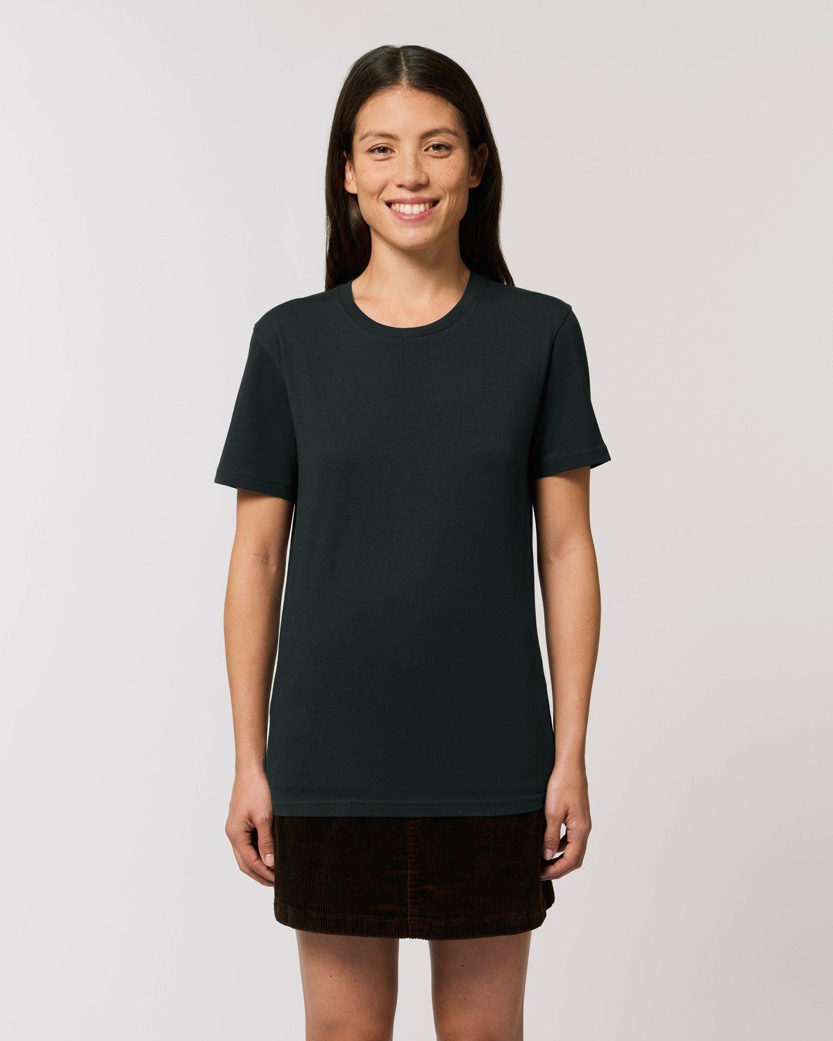Hilltop 100% Unisex Black Bio-Baumwolle Hochwertiges T-Shirt T-Shirt aus