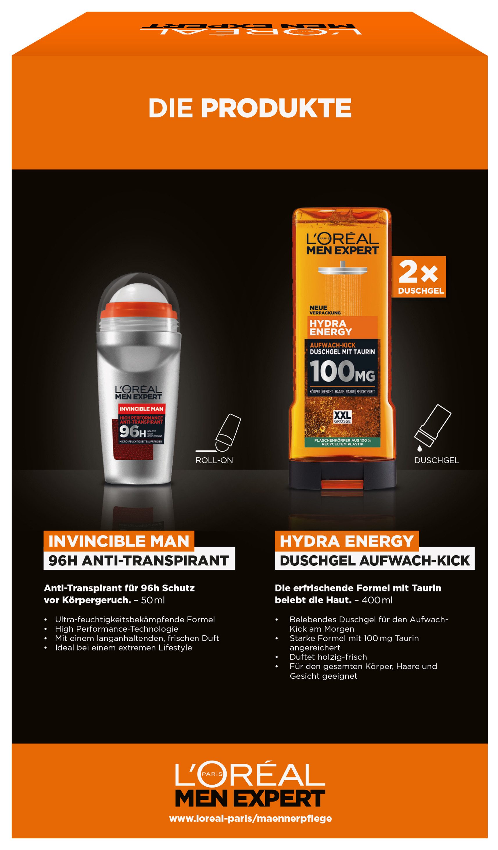 L'ORÉAL PARIS MEN EXPERT Pflege-Set L'Oréal Men Expert Hydra Energy Box Set