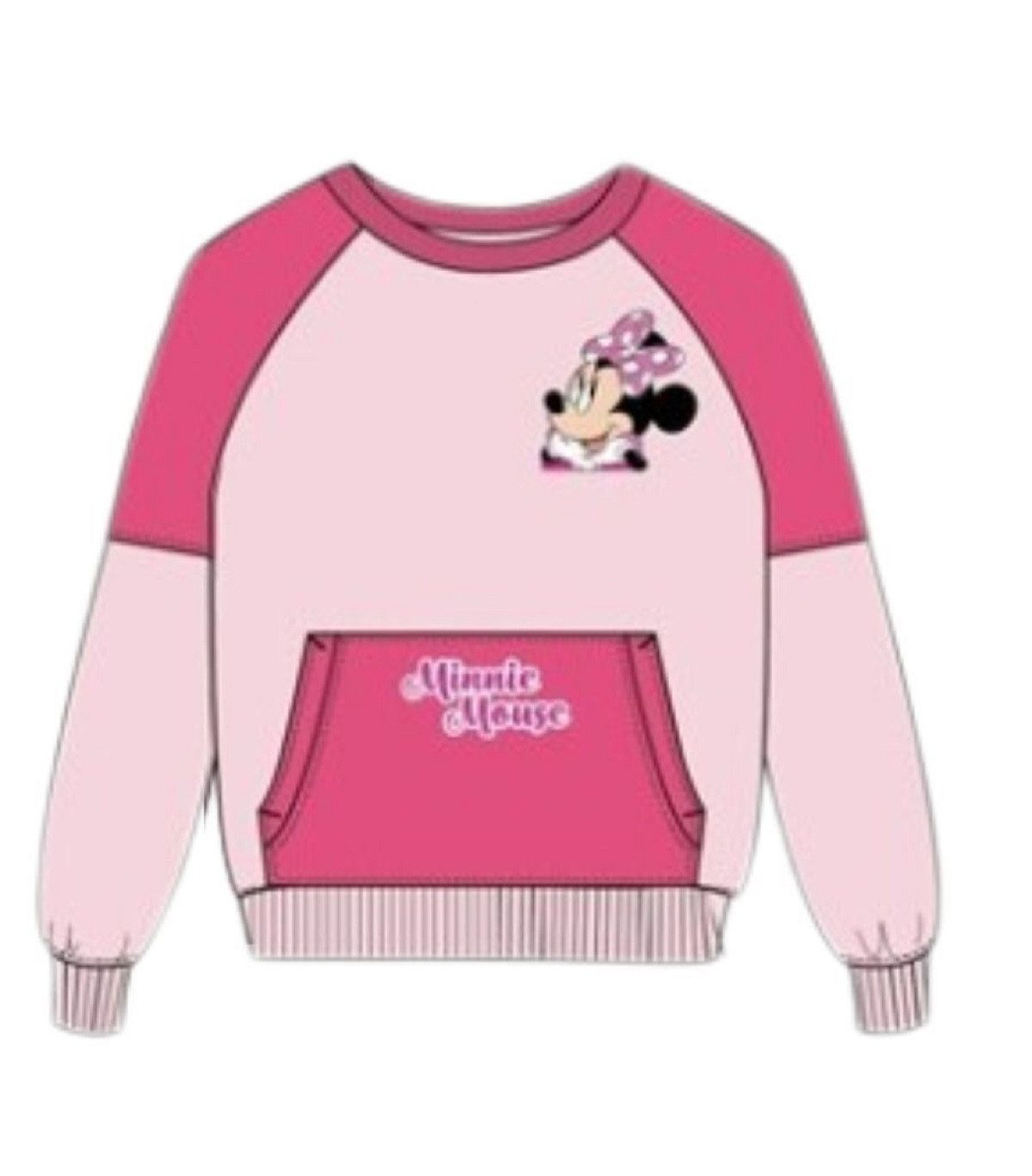 Textiel Trade B.V. Sweatshirt Disney Minnie Mädchen – Bequem für Schule & Freizeit