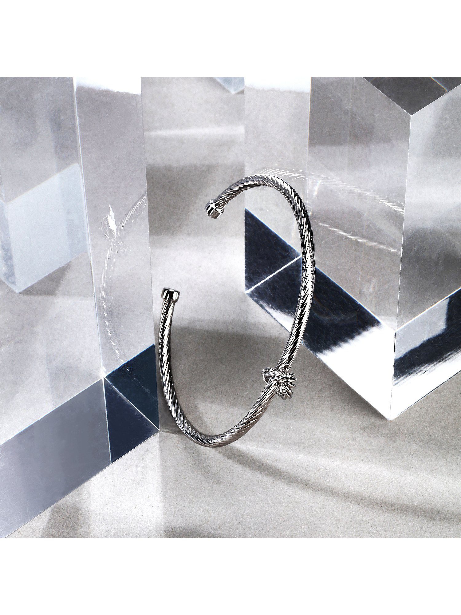 CHRIST Armreif CHRIST Damen-Armreif 925er Silber, recycelt Knoten, modern günstig online kaufen