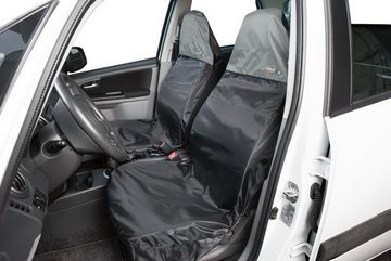 WALSER Autositzbezug Auto Schonbezug Outdoor Sports grau, wasser- und schmutzabweisend