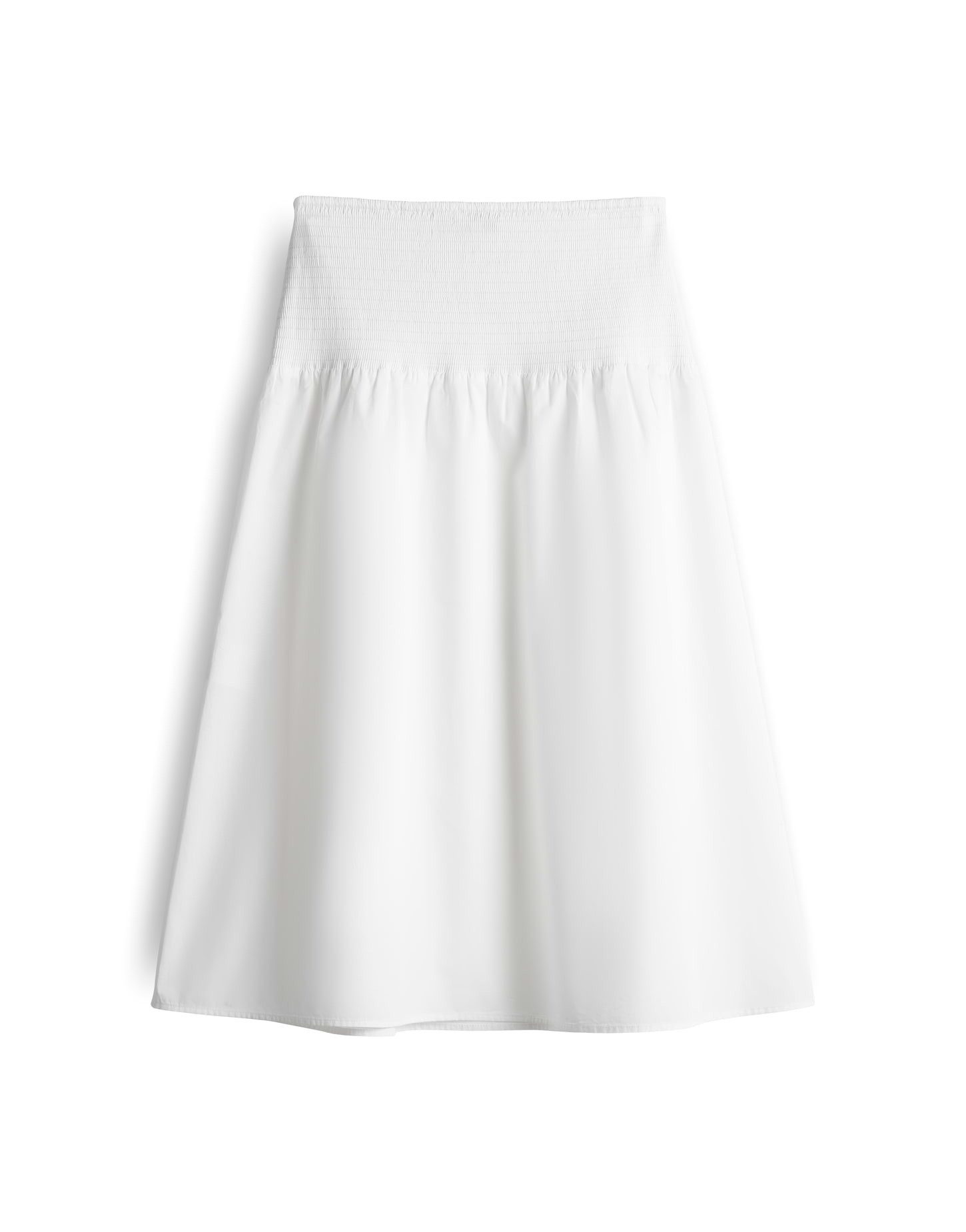 OPUS Midirock aus Popeline mit A-Linie Leichte Transparenz für sommerliche Looks