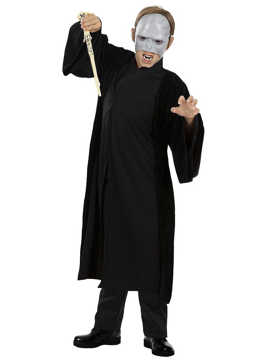 Zauberer-Kostüm Harry Potter Voldemort Gr.122-134 Faschingskostüm