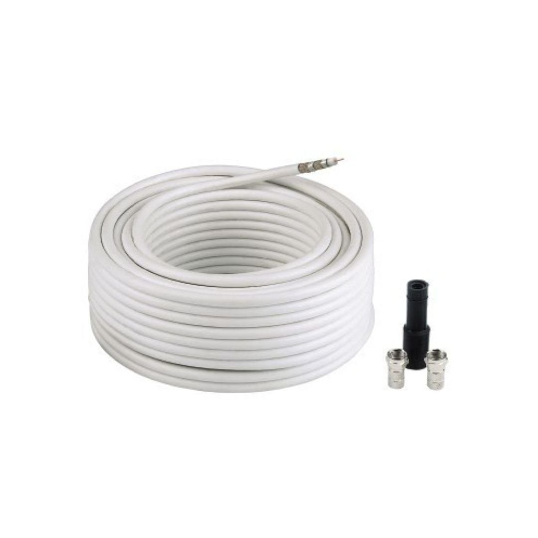 Hama Koaxialkabel-Set, 10m, 100 Audio- & Video-Kabel