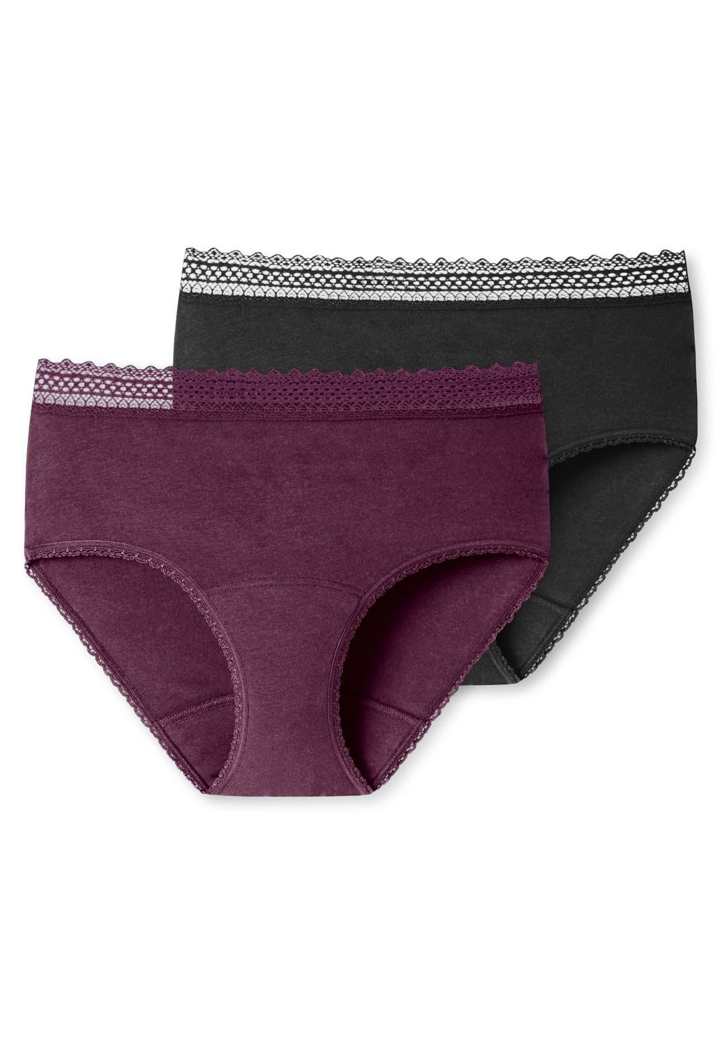 Schiesser Panty Secret Care für den monatlichen Zyklus, zuverlässiger Schutz 12h, im 2er Pack