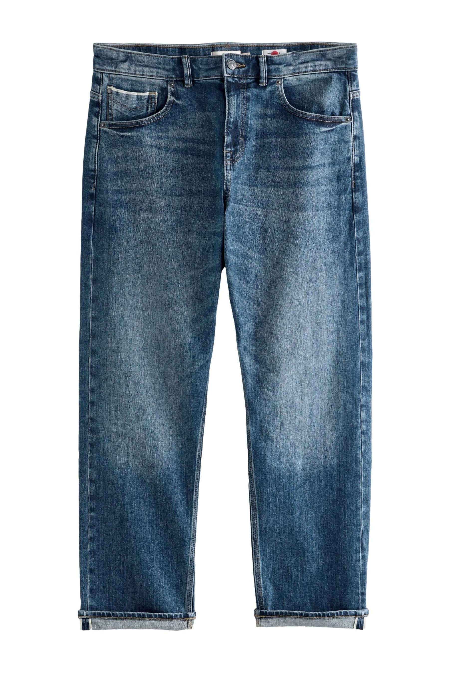 Straight-Jeans Signature Selvedge Straight Fit