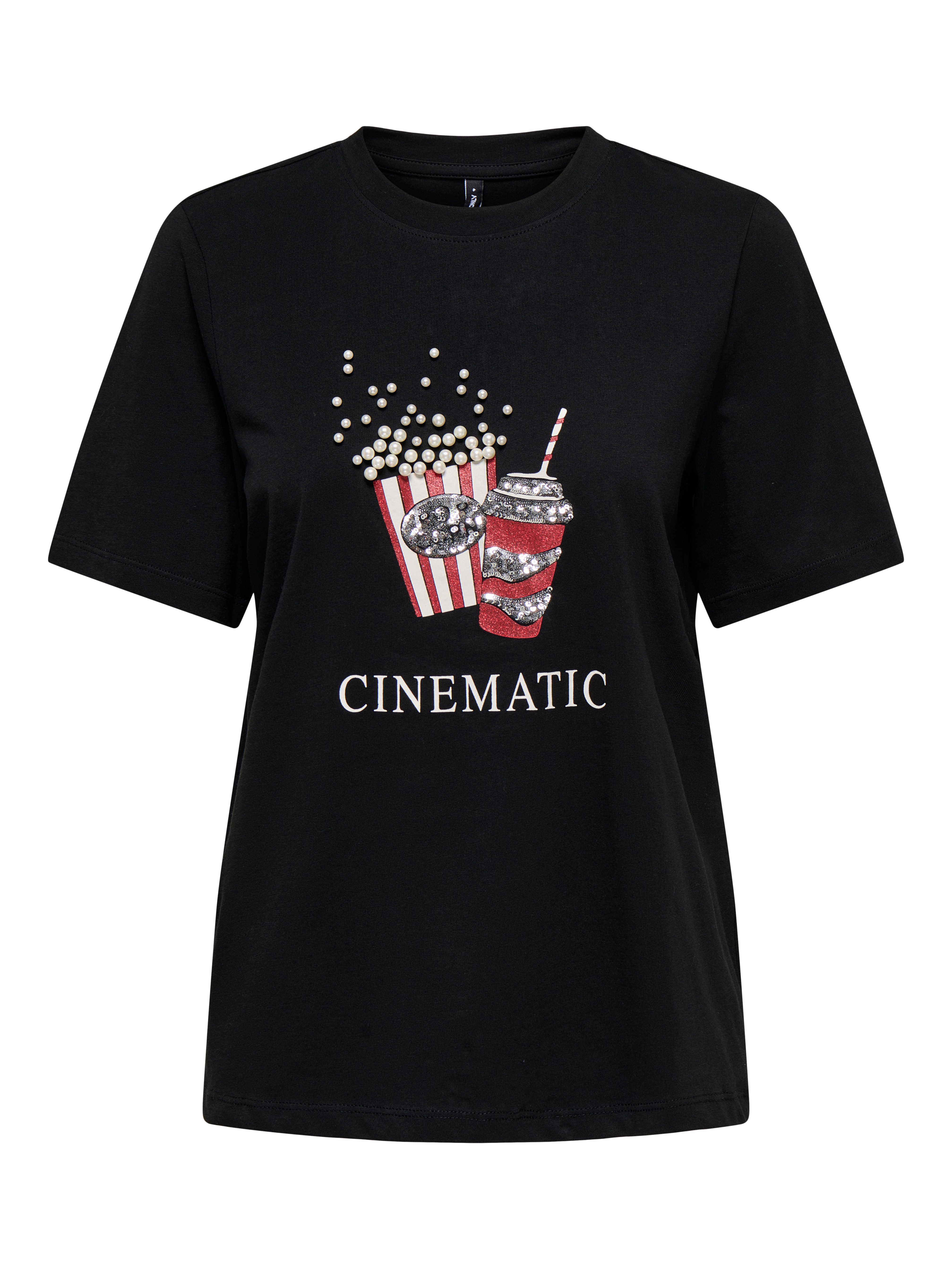ONLY Kurzarmshirt ONLBURST LIFE S/S POPCORN günstig online kaufen