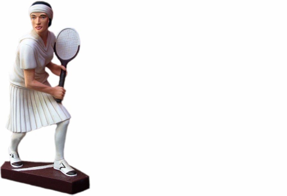 JVmoebel Dekoobjekt Design Tennis Sport Figur Statue Skulptur Figuren Dekoration 7681