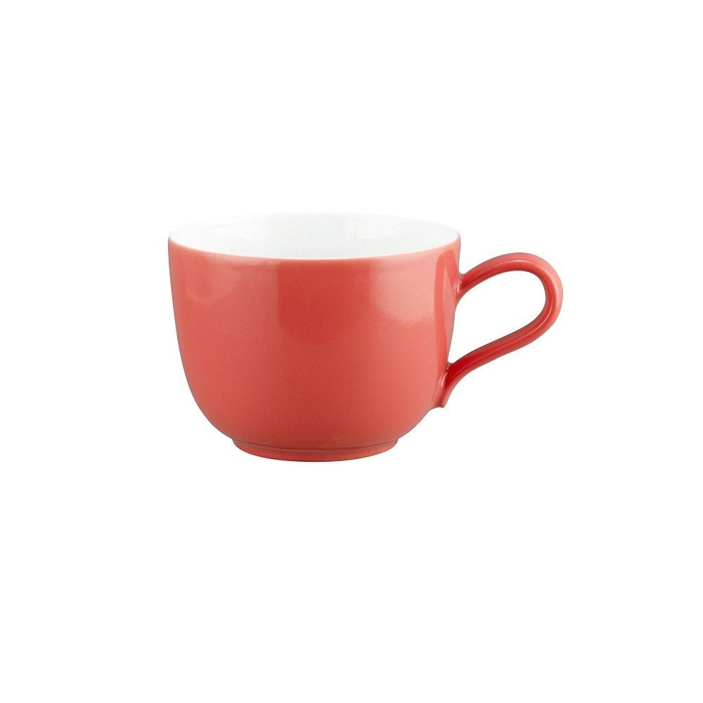 Seltmann Weiden Becher Seltmann Weiden Liberty Pure Colors flamingo red Kaffeeobertasse 0,26, Porzellan