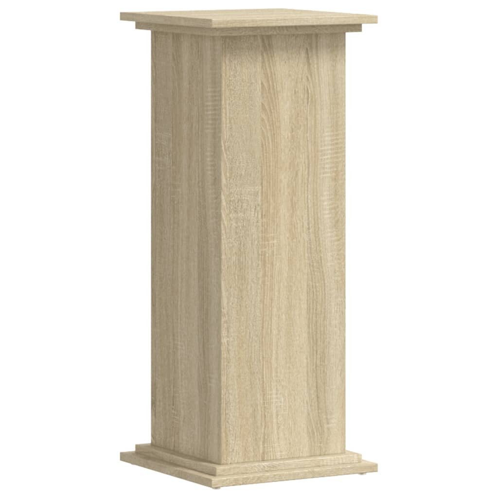vidaXL Blumenständer Pflanzenständer Sonoma-Eiche 33 x 33 x 80 cm Holzwerkstoff (1 St) – Bild 4 von 5