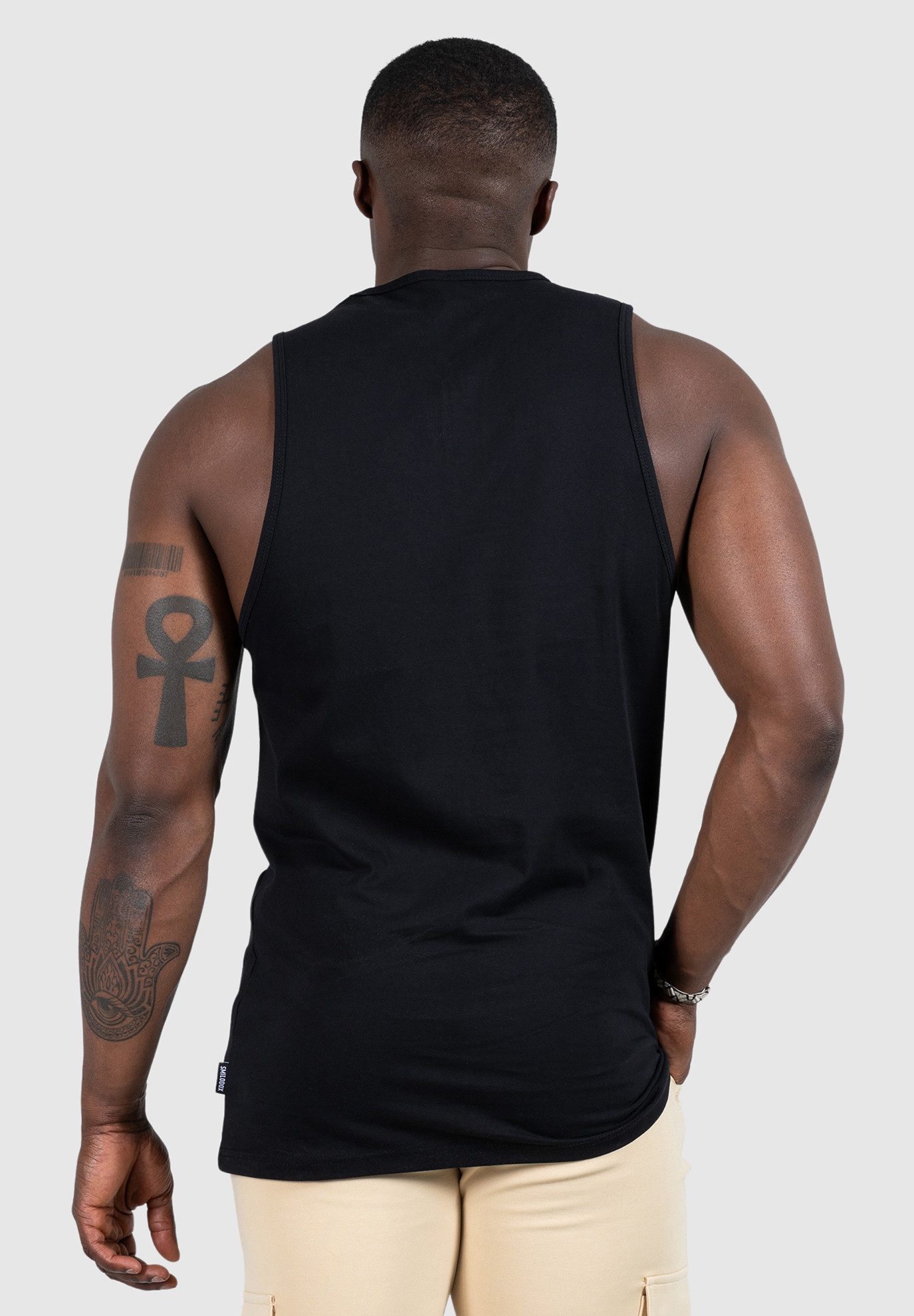 Smilodox Tanktop Richard 100% Baumwolle günstig online kaufen