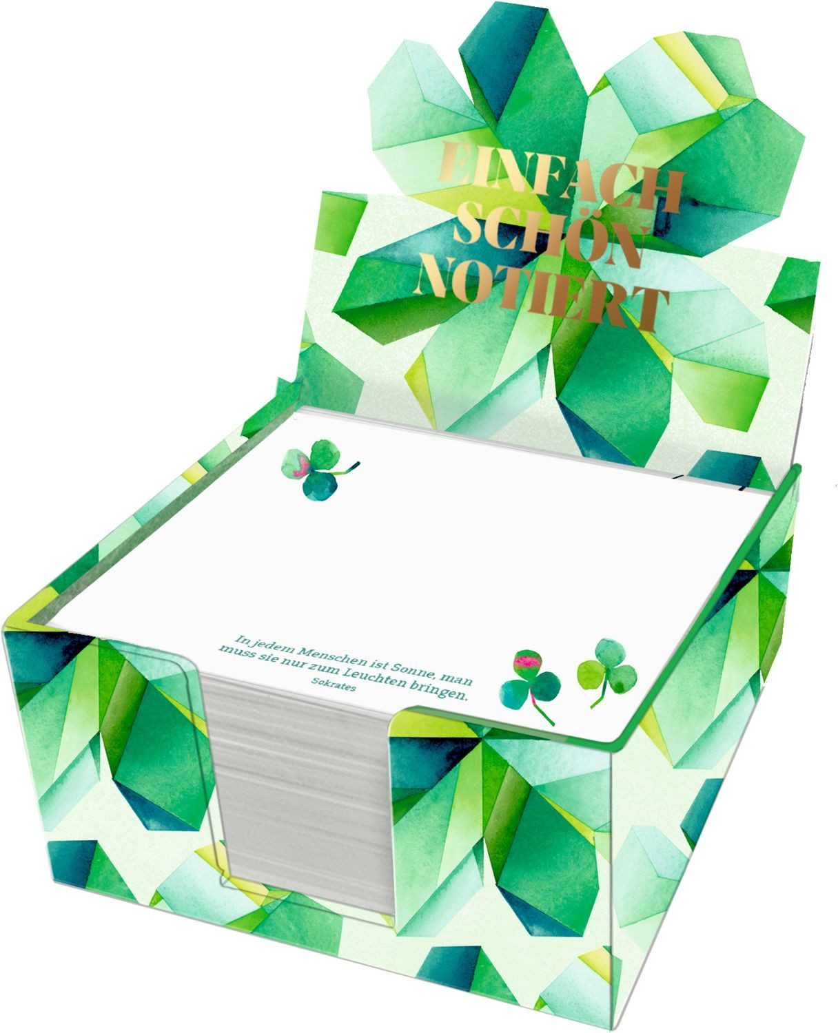 Coppenrath Notizbuch Zettelkästchen – All about green