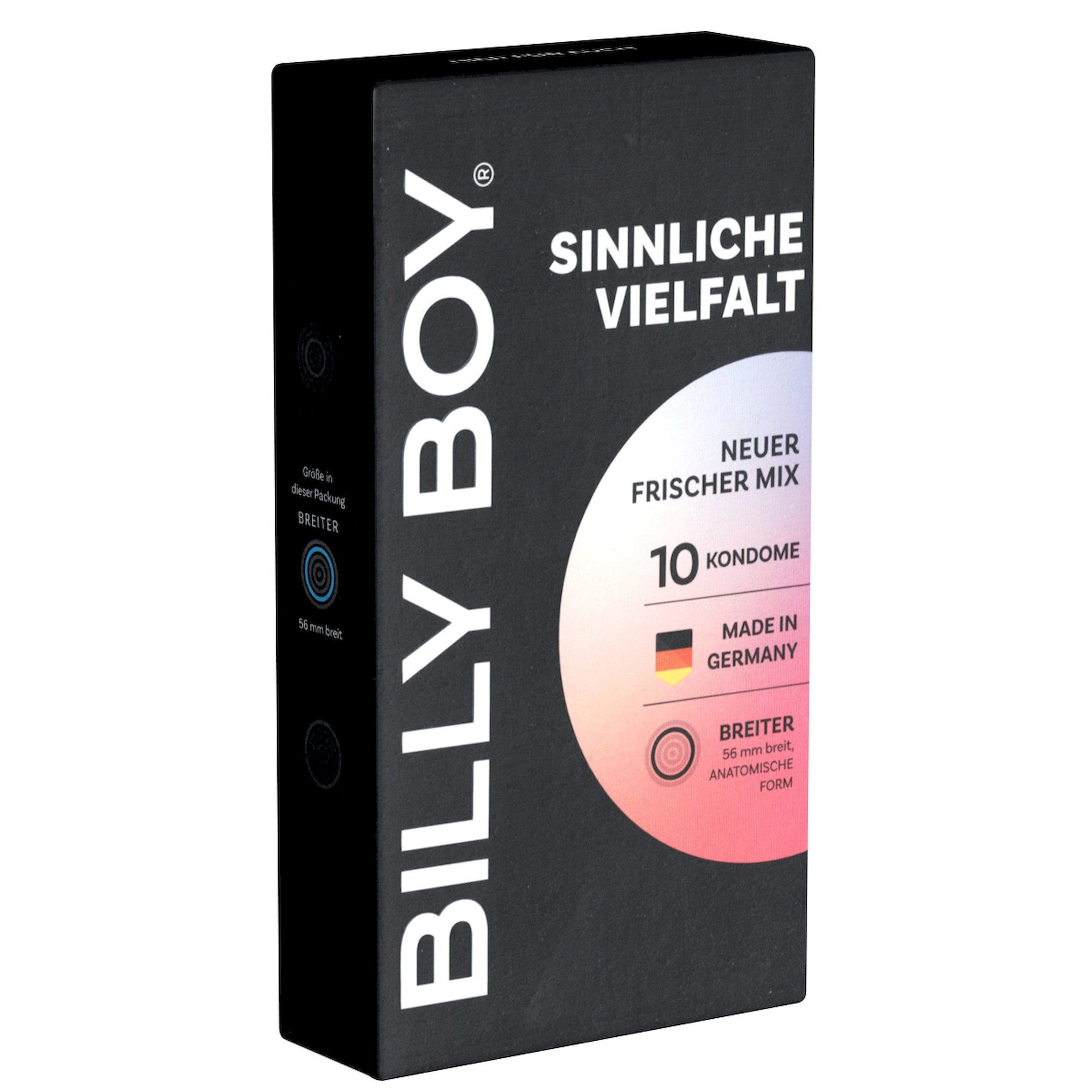 Billy Boy Презервативы Billy Boy Single: Sinnliche Vielfalt, 10 Презервативы