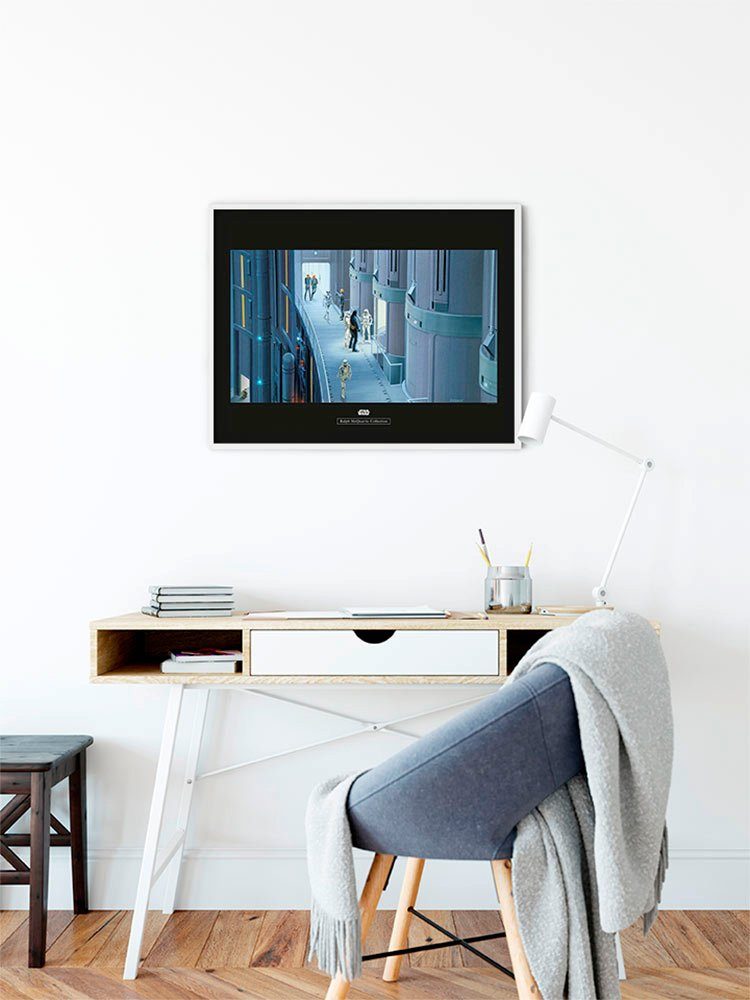 Komar Bild Star Wars Classic RMQ Prison Elevator, Star Wars (1 St), Wandbild zur Dekoration im Kinderzimmer - ohne Rahmen