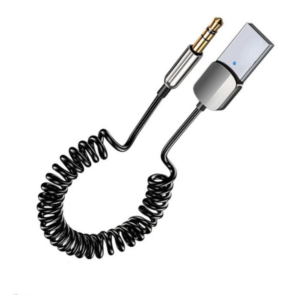 DESUO Auto Aux Bluetooth Adapter 5.0 Empfänger für Musik Freisprechenanruf  Adapter